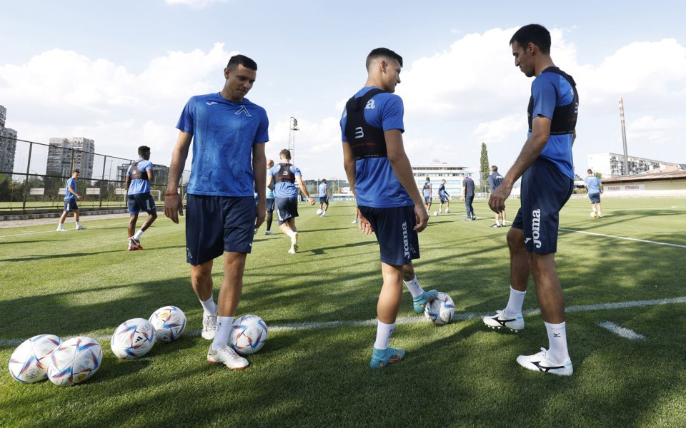 Левски проведе днес поредна тренировка. В тима се завърнаха част