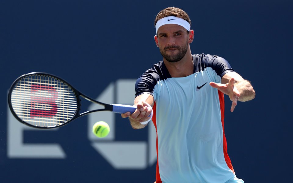 Най-добрият български тенисист Григор Димитров продължава кампанията си на последния