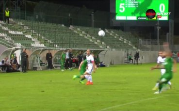 Атакуващият футболист на Лудогорец – Спас Делев бе избран за