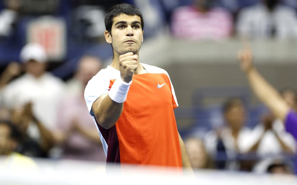 Младата сензация Карлос Алкарас победи хърватския ветеран Марин Чилич с