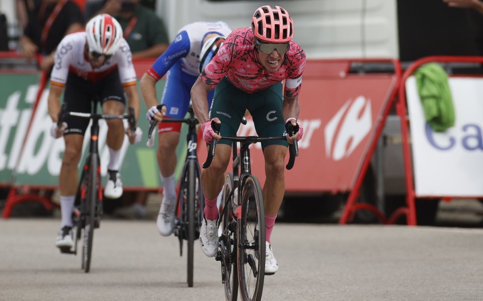 Италианец триумфира в предпоследния планински етап от Обиколката на Испания