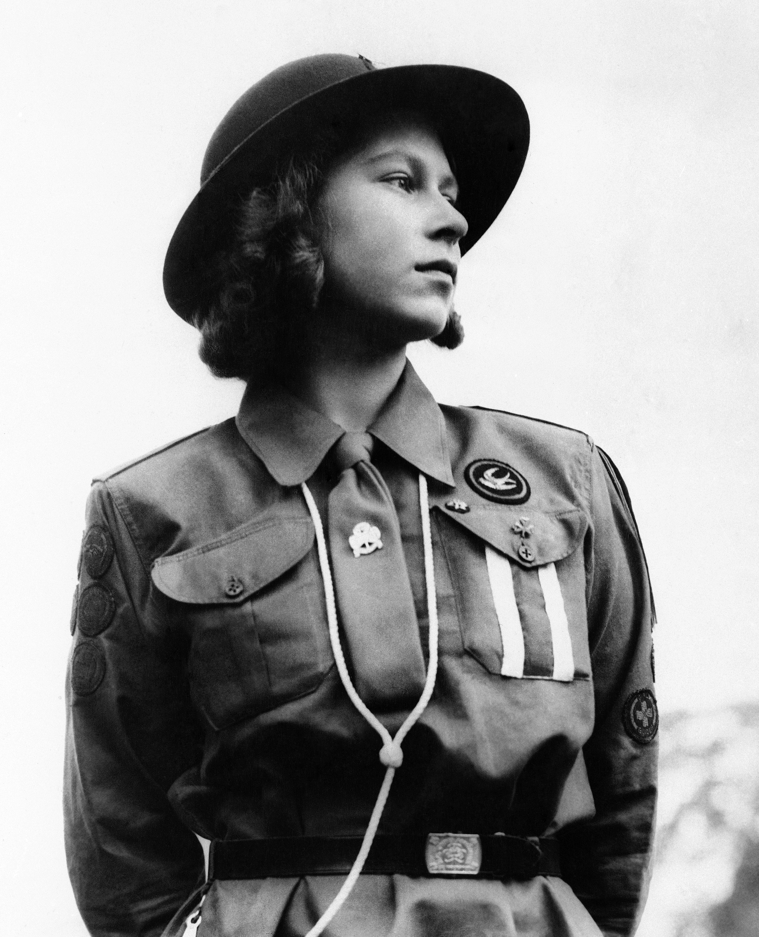 <p>принцеса Елизабет, 1943 г.</p>
