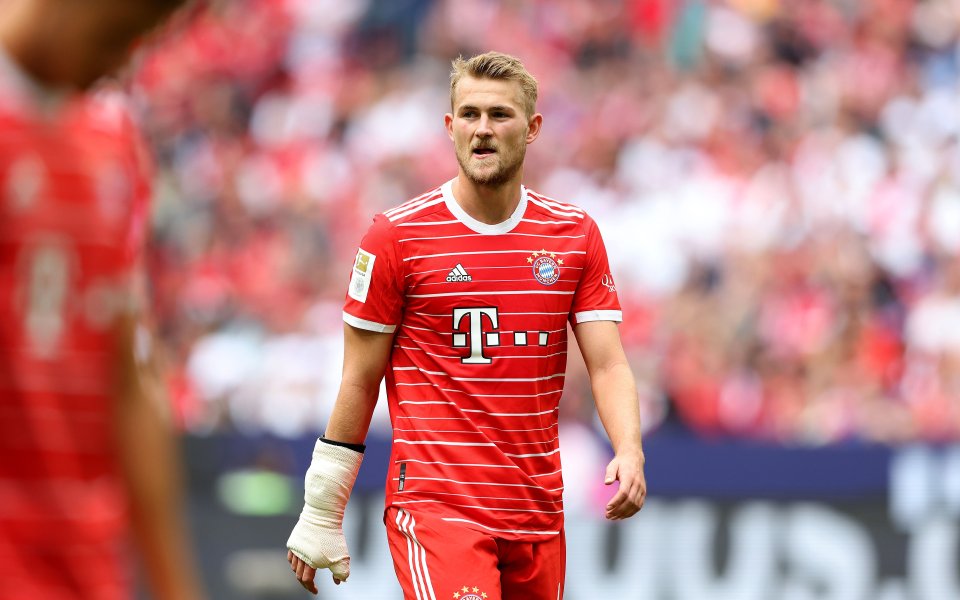 Защитникът на Байерн Матайс де Лихт е доволен, че е преминал в