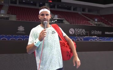 Най добрият български тенисист Григор Димитров направи специално видео обръщение към