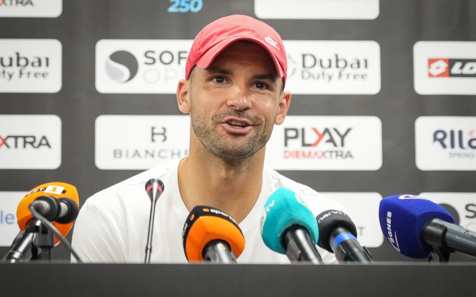 Първата ракета на България в мъжкия тенис Григор Димитров е