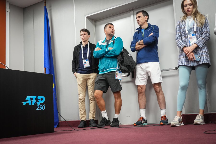 Пресконференция на Григор Димитров преди Sofia Open1