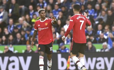Двете звезди на Манчестър Юнайтед – Кристиано Роналдо и Маркъс