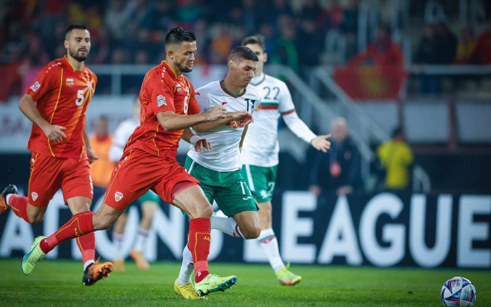 Северна Македония посреща България в последен мач за двата отбора
