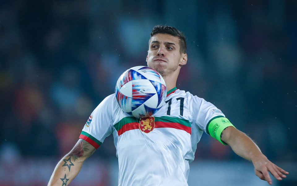 Капитанът на българския национален тим Кирил Десподов не скри задоволството