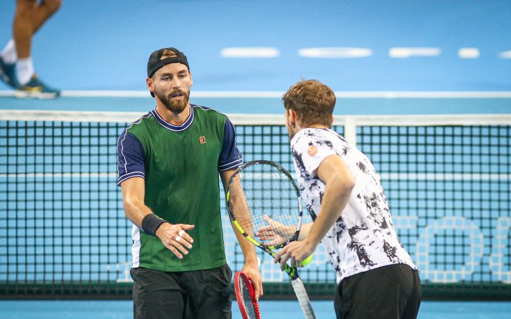 Германци са първите финалисти при двойките на Sofia Open