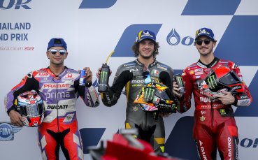 Италианският новобранец Матео Безеки спечели дебютен полпозишън в MotoGP в