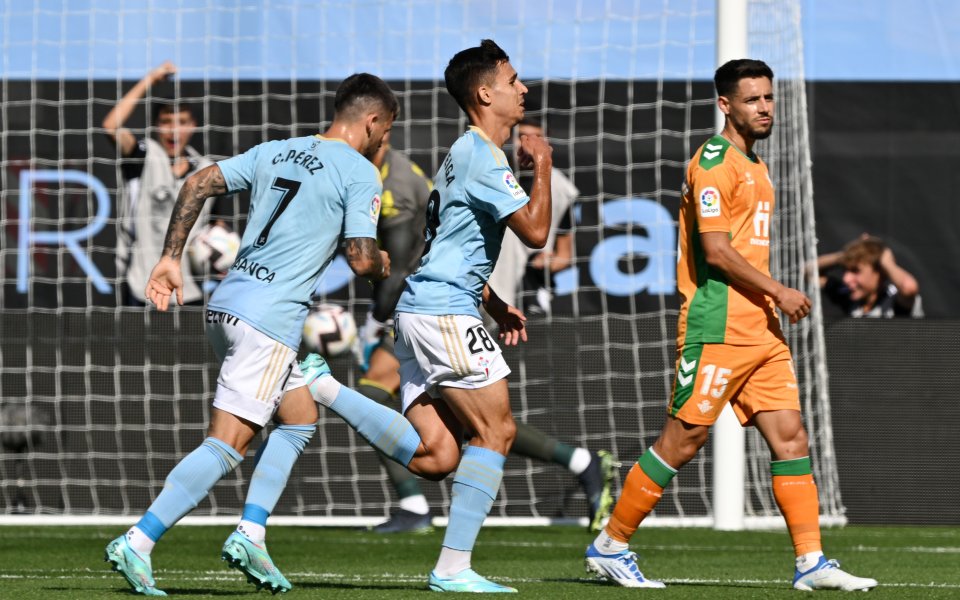 Селта Виго победи с 1:0 Реал Бетис в мач от