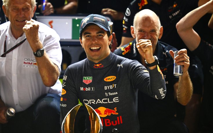 Официално: Наказаха Серхио Перес, но остава първи в Сингапур