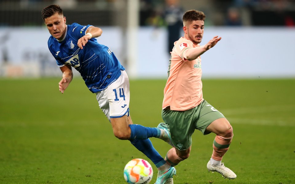 Хофенхайм - Вердер Бремен 1:2, Бундеслига, 07.10.2022 г.