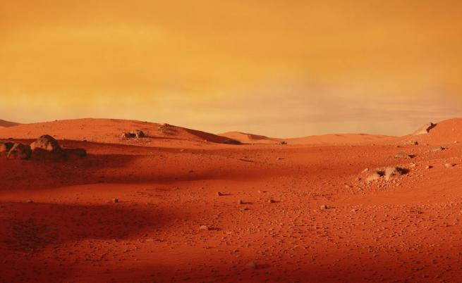 Студът на Марс е възможната причина за изпаряването на водата на планетата