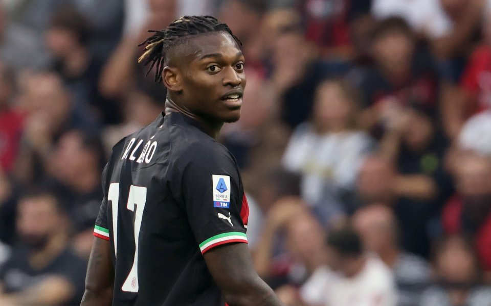 Нападателят на Милан Рафаел Леао е трансферна цел на френския