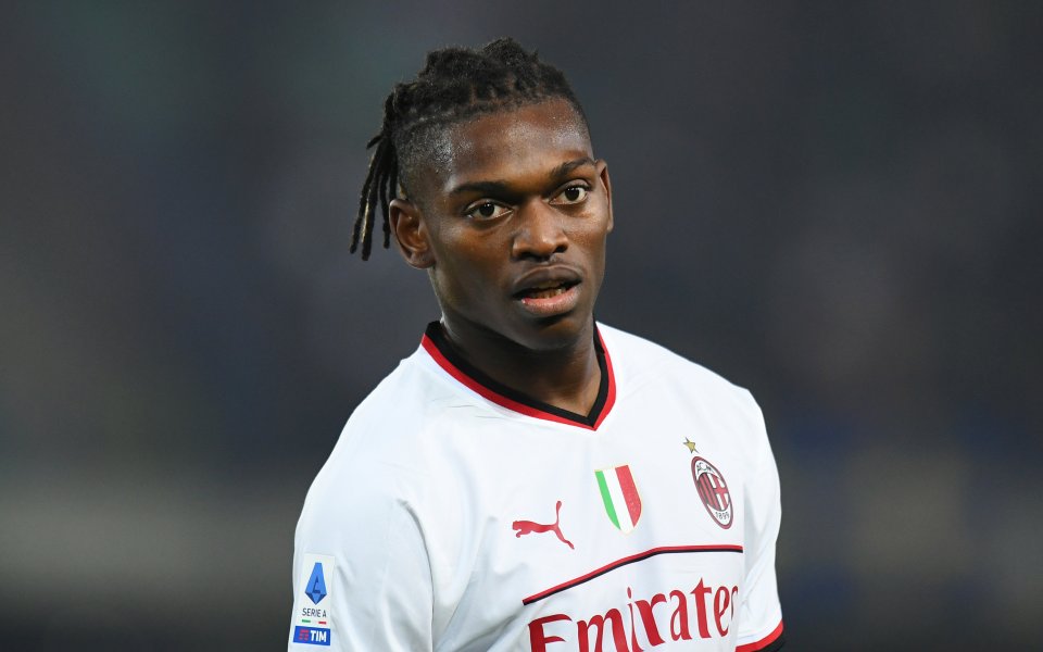 Манчестър Юнайтед има интерес към звездата на Милан Рафеал Леао.