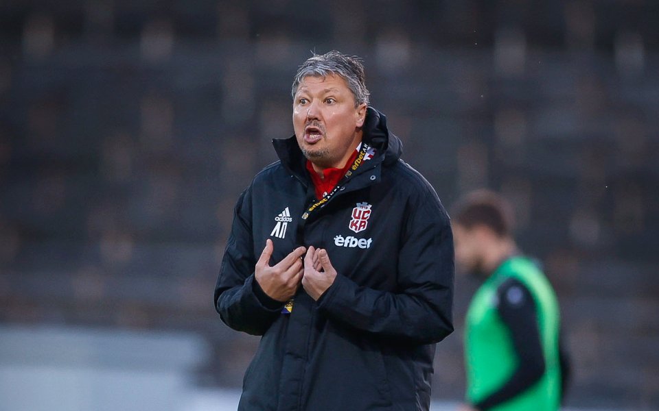 Старши треньорът на ЦСКА 1948 – Любослав Пенев, сподели, че