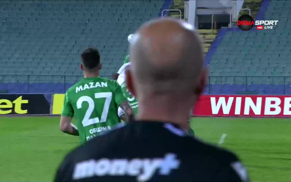 Отборът на Берое поведе на Хебър с гол на Стив