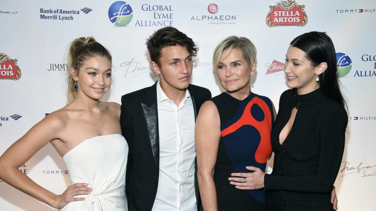  Три хубавици Хадид: Йоланда, Джиджи и Бела 