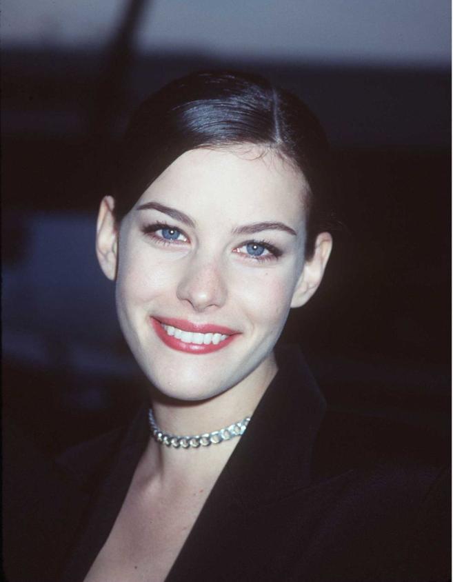 Лив Тайлър на премиерата на филма "Открадната красота" в Лос Анджелис,1996 г.