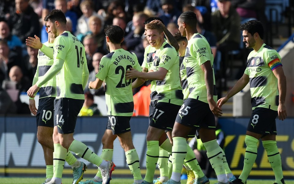 Манчестър Сити спечели с 1:0 като гост на Лестър в