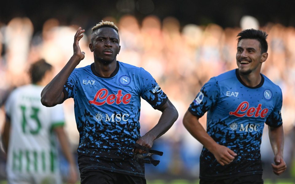 Лидерът в Серия А Наполи спечели категорично с 4:0 у