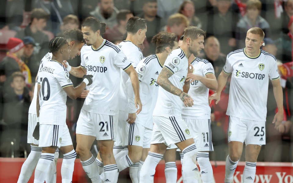 Отборът на Лийдс Юнайтед победи Ливърпул с 2:1 като гост в