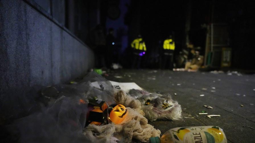Национален траур в Южна Корея заради смъртоносното шествие за Хелоуин