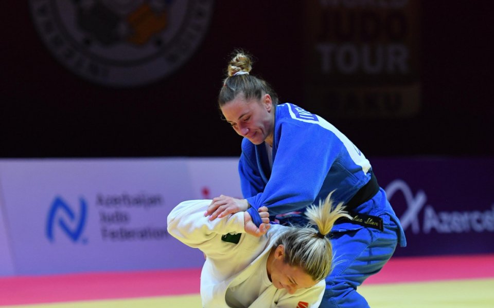 Ивелина Илиева спечели бронз на турнира Гранд шлем по джудо в Баку
