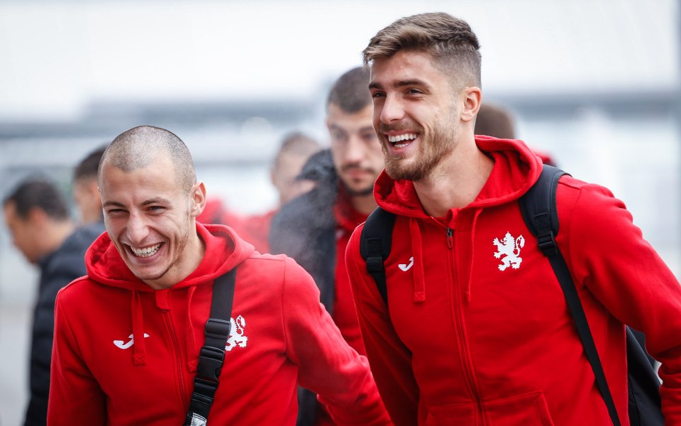 Националният отбор по футбол замина за Кипър, 15.11.2022 г.