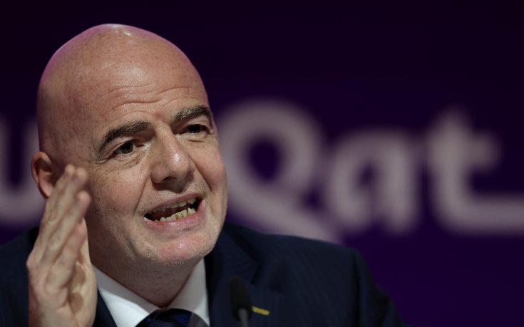 Инфантино: ФИФА не решава геополитически конфликти, Световното ще се проведе по план