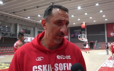 Помощник треньорът на баскетболния ЦСКА Геоги Давидов заяви че има