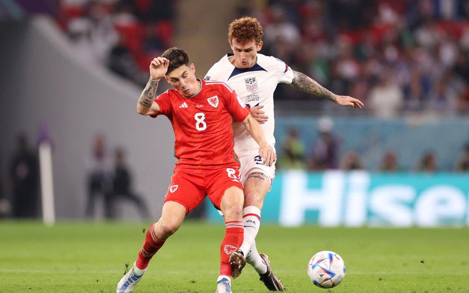 САЩ и Уелс играят ппри резултат 0:0 в мач от Група