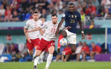 Световният шампион Франция и Дания играят при резултат 1 1 във втория