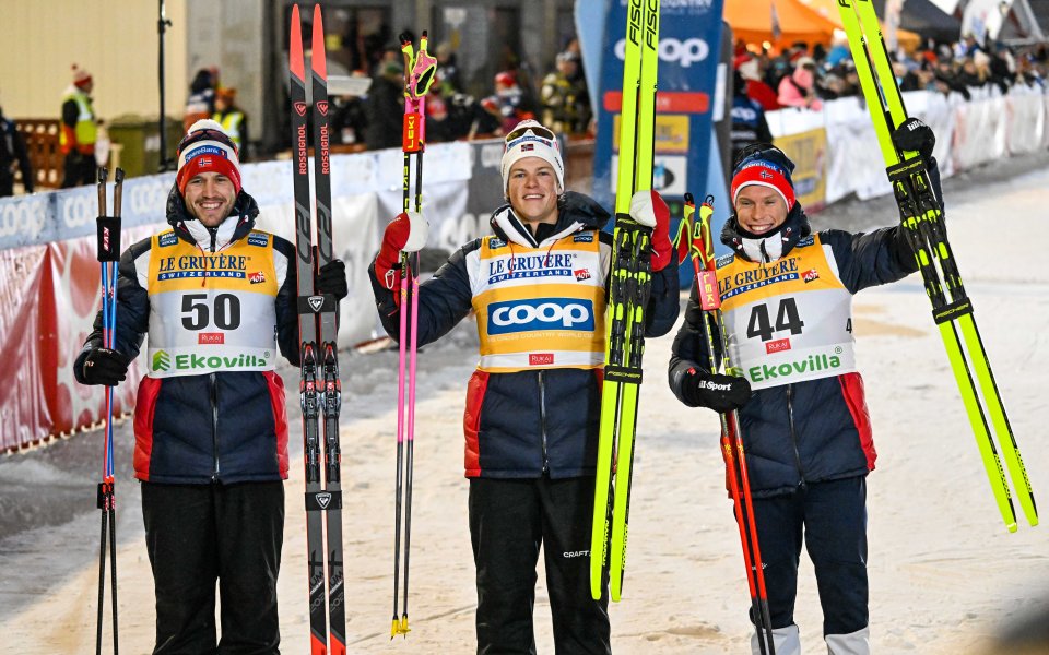 Норвежецът Йоханес Клаебо постигна 50-ата си победа в състезанията от