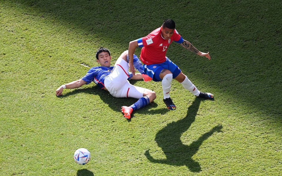 Коста Рика победи Япония с 1:0, а единственият голмайстор и
