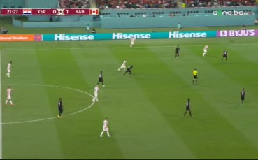 Хърватия - Канада 2:1 /първо полувреме/