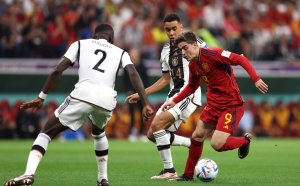 ГЛЕДАЙТЕ НА ЖИВО: Испания - Германия 0:0, отменен гол на Рюдигер