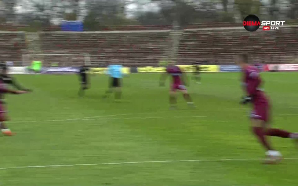 Десет минути след старта на втората част ЦСКА съумя да