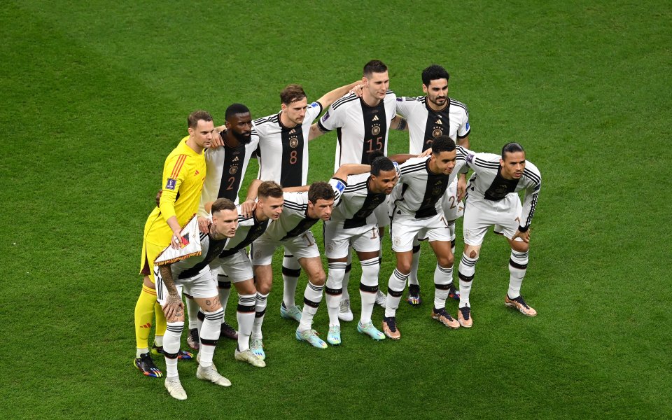 Съблекалнята на Германия е била разделена още преди мача с Япония