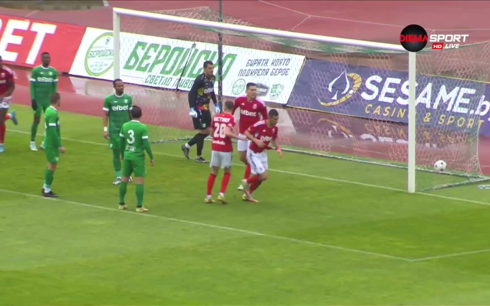  Гол на ЦСКА 1948 бе отменен заради засада по време