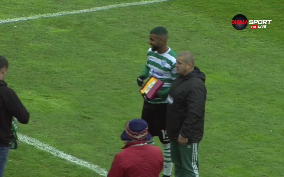 Нападателят на Черно море - Матиас Курьор, беше награден преди