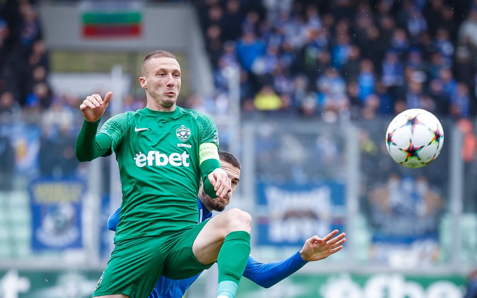 Играчът на мача в срещата между Лудогорец и Левски, Антон Недялков,