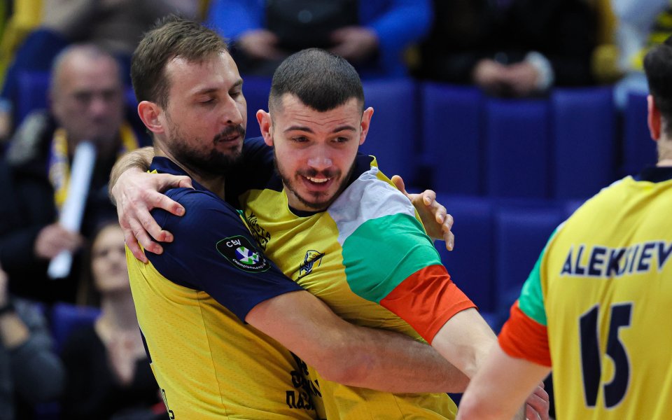 Българският волейболен шампион Хебър излиза в третия си мач от