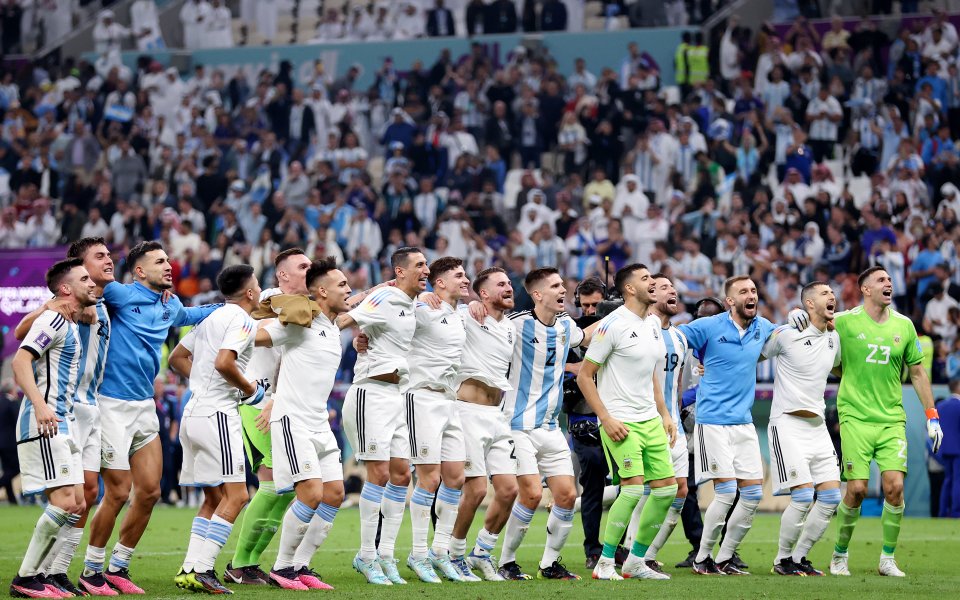 Националният тим на Аржентина демонстрира силата на отборната игра на