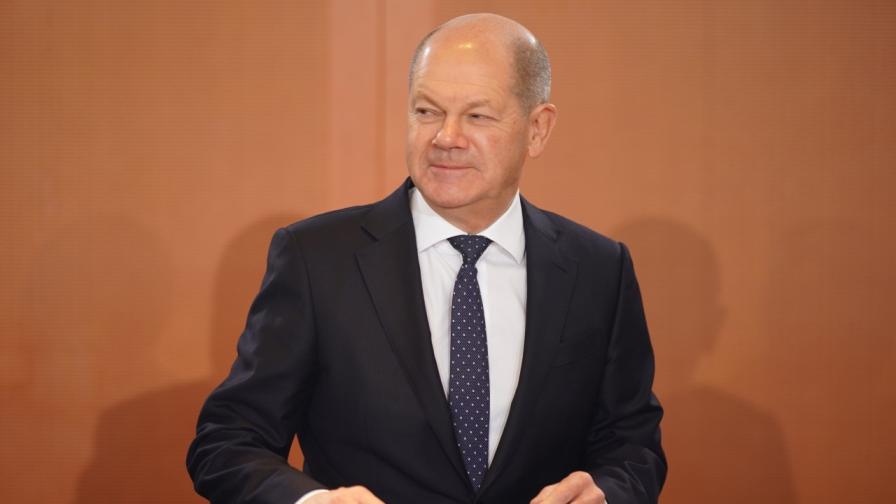 Германският канцлер Олаф Шолц