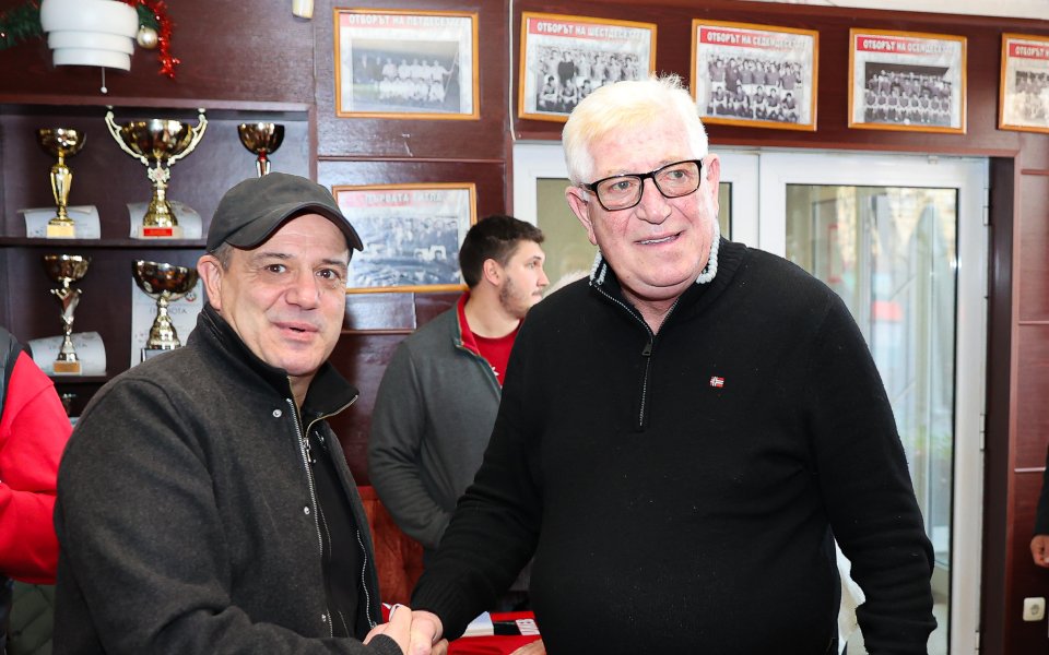 Коледен обяд за ветераните на ЦСКА