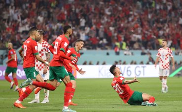 Хърватия и Мароко играят при резултат 2 1 в мач за третото