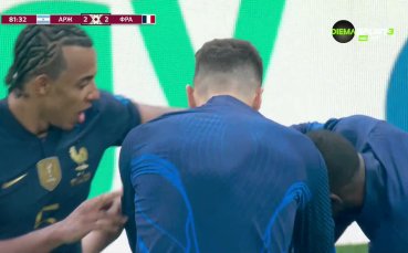 Килиан Мбапе възкреси мечтата на Франция с втори гол
